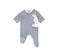 Chicco, Pijama de Bebé de Suave y Cálida Chenilla con Cómoda Abertura Frontal, Adecuado para el Invierno, Ropa para Bebé 0-24 Meses, Designed in Italy