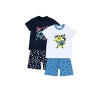 Chicco, Pijama para Niño, Conjunto de 2 Pijamas Cortos con Camiseta y Pantalones Cortos de Algodón 100%, Ideales para Primavera y Verano, Ropa para Bebés y Niños