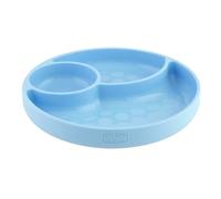 Chicco Plato Silicona con Separadores Azul