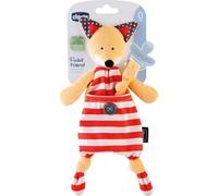 Chicco Pocket Friend Porta Chupetas Raposa +0 M 1 Unidade