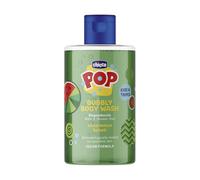 Chicco POP Bubbly Gel de Ducha Watermelon Splash, Aroma de Sandía, Gel de Ducha Infantil, Baño de burbujas Perfumado, Jabón Suave, Fórmula Vegana, 300 ml