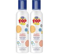 Chicco POP Fluffy Mousse Espuma Limpiadora Vanilla Wrap 200ml - Espuma Limpiadora Suave para Bebé, Aroma Vainilla, Higiene Diaria, Piel Sensible, Baño, Fórmula Vegana, Sin Lágrimas (Paquete de 2)