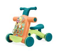 Chicco PrimiPassi Granja Evolutiva 4 en 1, Primeros Pasos, Montable, Patinete y Centro de Actividades, Manillar Ajustable, Cesta Frontal y 6 Moldes de Animales para Encajar, Juego para Niños, 9-36m