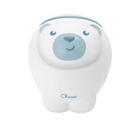 Chicco Proyector Oso Polar 2en1, para Cunas, Moisés y Camas Next2Me, Proyección Mágica Aurora Boreal, 30 Minutos de Música Clásica, Sonidos de Naturaleza, Funciones Personalizables, +0 Meses, Azul