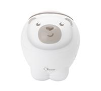 Chicco Proyector Oso Polar 2en1, para Cunas, Moisés y Camas Next2Me, Proyección Mágica Aurora Boreal, 30 Minutos de Música Clásica, Sonidos de Naturaleza, Funciones Personalizables, +0 Meses, Beige