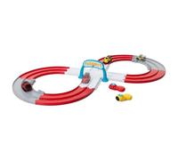 Chicco Race Car Track Pista de Coches RC 1,5 m, 2 Coches Teledirigidos, 2 Jugadores y Configuraciones, Pista de Carreras de 8 Anillos, Juego Libre, Control Remoto por Infrarrojos, Niños 1 a 4 Años