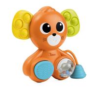 Chicco, Ratoncito Multiactividad con Orejas de Plástico Suave con Relieves, Pata con Sonido al Presionar, Bola con Perlas, Estímulos Sensoriales, Juguete Antiestrés, Juego Bebé 6-36 Meses