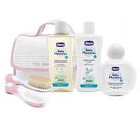 Chicco Regalo Baño-Crema-Colonia-Belleza Rosa Hecho En Italia