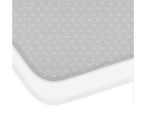 Chicco Sábanas Next2Me (paquete de 2), zorro gris, 100% algodón suave