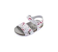 Chicco Sandalia para niña con doble correa (1), Sandalias Niñas, Blanco 4, 29 EU