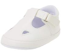 Chicco Sandalias elegantes con ajuste de correa, para bebés, Sandalia Unisex niños, Blanco, 17 EU