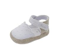 Chicco Sandalo con Velcro, Sandalia Bebé-Niñas, Color Blanco, 15 EU