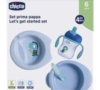 Chicco Set Completo Comida Azul 6 M+