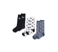 Chicco, Set de 3 Pares de Calcetines Niño y Niña, Calcetines de Algodón Hasta la Rodilla para Niño y Niña, Designed in Italy