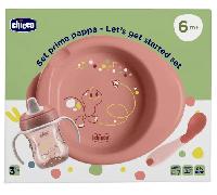 Chicco Set de Alimentación Rosa +6m