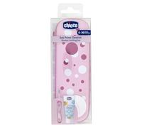 Chicco Kit Pasta + Cepillo de Dientes 6-36m Rosa
