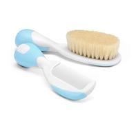 Chicco 00006569200000 cepillo para el cabello y peine Peine para el pelo Azul, Blanco 2 pieza(s)