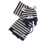 Chicco, Set Gorro y Bufanda Niño y Niña, de Tejido Caliente y Suave, Gorro con Pompon y Orejeras, Ropa Niño y Niña, Designed in Italy