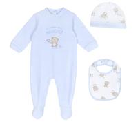 Chicco, Set Regalo Recién Nacido y Recién Nacida, con Pijama, Gorrito y Babero, Idea Regalo Nacimiento, Designed in Italy