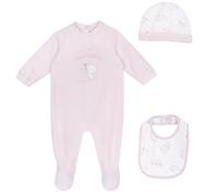 Chicco, Set Regalo Recién Nacido y Recién Nacida, con Pijama, Gorrito y Babero, Idea Regalo Nacimiento, Designed in Italy