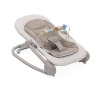 Chicco Silla Mecedora Magia, 2 en 1: Silla Mecedora para Recién Nacidos y Primera Silla hasta 18 kg, Barra de Juegos con Elementos de Madera, Mini Reductor Incluido, Modo Mecedora o Fija