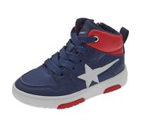 Chicco, Sneaker con lacci e zip laterale, Niños, Azul (3), 22 EU, Diseñado en Italia