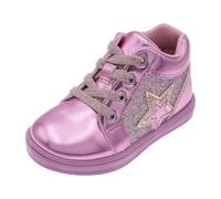 Chicco, Sneaker con zip laterale e stringhe, Niñas, rosa, 20 EU, Diseñado en Italia