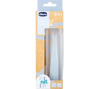 Chicco Softly Spoon 6 M+ Cuchara Silicona con Caja 1 ud