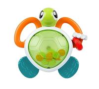 Chicco Sonajero Electrónico Tortuga, Juguete Multiactividad con Luces y Sonidos, Mordedor de Plástico Blando, Actividades Manuales, Juego Sensorial, Fácil de Sostener, Bebés de 6-36 Meses