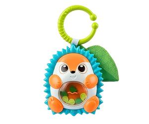 Chicco Sonajero Erizo, con Diferentes Texturas, Sonajero para Bebés, Juguete Actividades Manuales, Adecuados Carritos, Bebés 3-18 Meses