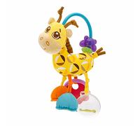 Chicco Sonajero Sra Jirafa, Sonajero Bebés Tejido Suave y Plástico Blando, Diferentes Actividades Bebé y Recién Nacido, Juguetes para Bebés 3 Meses, Jirafa, Multicolor