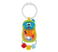 Chicco Sonajero Teléfono para bebés, sonajero electrónico con Luces y Sonidos, 3-18 Meses