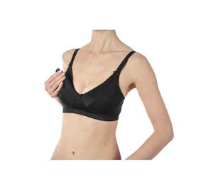 Chicco Sujetador Lactancia Microfibra Talla 36D Negro