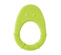Chicco Super Soft - Mordedor de Silicona con Relieves y Texturas, Anillo de Dentición para Bebés con Encías sensibles, fácil de Agarrar, Ergonómico, Bebés 2 meses+, Diseño Aguacate