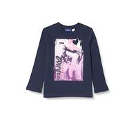 Chicco T-Shirt a Manica Lunga per Bambina., Camiseta Niñas y niñas, BLU Scuro, 098