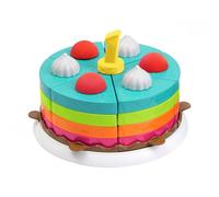 Chicco Tarta Decorativa Montessori 42 Piezas, Juego Apilable y de rol, Desarrollo de la Motricidad Fina, Colores y Lógica, Sin Pinturas, Estimula la Imaginación, Juego para Niños, 12-36 M