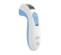 Chicco 9222000000 Thermo Family- Termómetro de infrarrojos con app movil para fiebre u objetos, medición 1 segundo, memorias y alarma, color azul