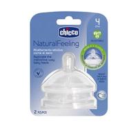 Chicco Tetina NaturalFeeling Silicona 4M+ x2