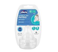 Chicco 00020347000000 tetina de biberón Silicona Ortodóntico Flujo medio