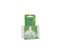 Chicco® Tetina Step Up 2 Silicona Boca Ancha Flujo Regulable 4 M+ 2 uds
