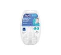 Chicco Tetina Wellbeing Silicona Flujo Medio 2 M+ 2 uds