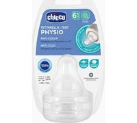 Chicco 00020347000000 tetina de biberón Silicona Ortodóntico Flujo medio