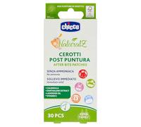 Chicco Tiritas Pospicaduras, Parches contra el picor de las picaduras de insectos, sin amoníaco, con caléndula, aptas para niños, 3 años +, Acción calmante y refrescante