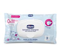 CHICCO Toallitas suaves para bebés, toallitas multifuncionales, 1 paquete de 72 toallitas desinfectantes, sin alcohol ni perfume, para pieles sensibles (el paquete puede variar)
