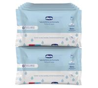 Chicco Toallitas Multiuso Para Bebés, Sin Alcohol, Perfumadas, Adecuadas Para Pieles Sensibles - Megapack de 864 Unidades, 12 Paquetes de 72 Cada Uno