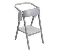 Chicco Torre de Aprendizaje Crescendo, Taburete De Estimulación Para Fomenta la Autonomía de los Niños, Kit Alzador Para Mesas y Encimeras, Accesorio Trona Crescendo, Color Gris