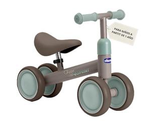Chicco Triciclo Bebe 1 Año, Correpasillos Bebe, Bicicleta sin Pedales, 1-3 Años, máx 20 kg, Juguetes niños, Regalo niño, con Ruedas de Goma, Asiento Suave, Asas Antideslizantes, Beige
