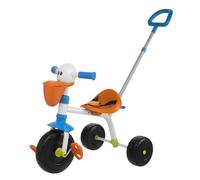 Chicco Triciclo Pelícano 2en1, Triciclo para Niños con Mango de Altura Ajustable, Cinturón y Compartimentos de Almacenaje, Juguetes para Niños de 18 Meses a 5 Años, Máx. 20 Kg, Multicolor