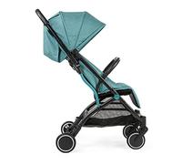 Chicco Trolley Me Silla de Paseo Ligera, Buggy Reclinable y Plegable con Función de Trolley, Cubierta para la Lluvia y Capota Plegable - Color: Verde Turquesa (Emerald), 1 Unidad (Paquete de 1)