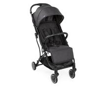 Chicco Trolley Me Silla de Paseo Ligera de 0 Meses hasta 15 kg, Buggy Reclinable y Plegable con Función Trolley, Cierre Compacto, Cubierta Lluvia y Capota Plegable - Color Negro (Stone)